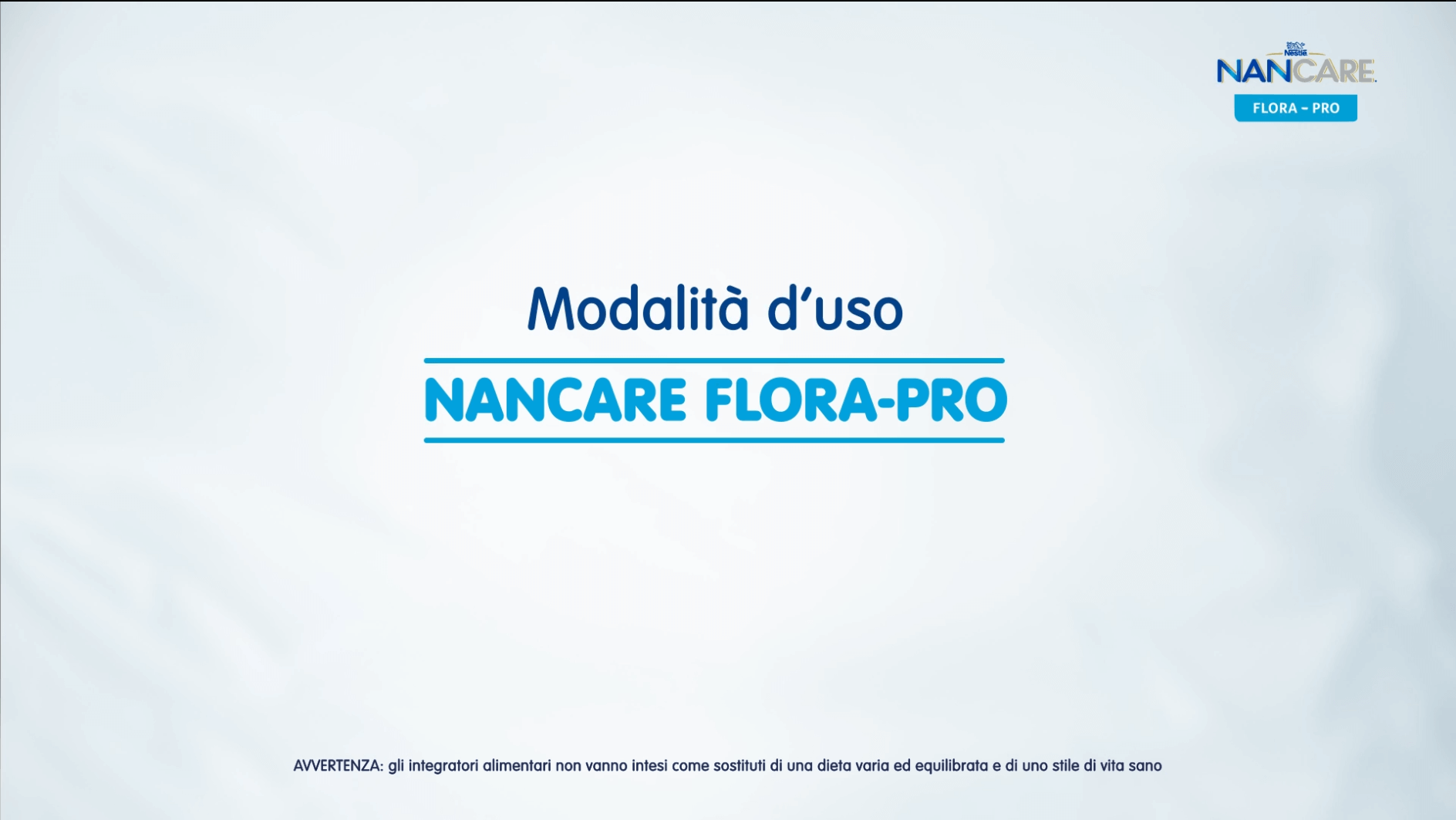 NANCARE FLORA-PRO istruzioni per l'uso